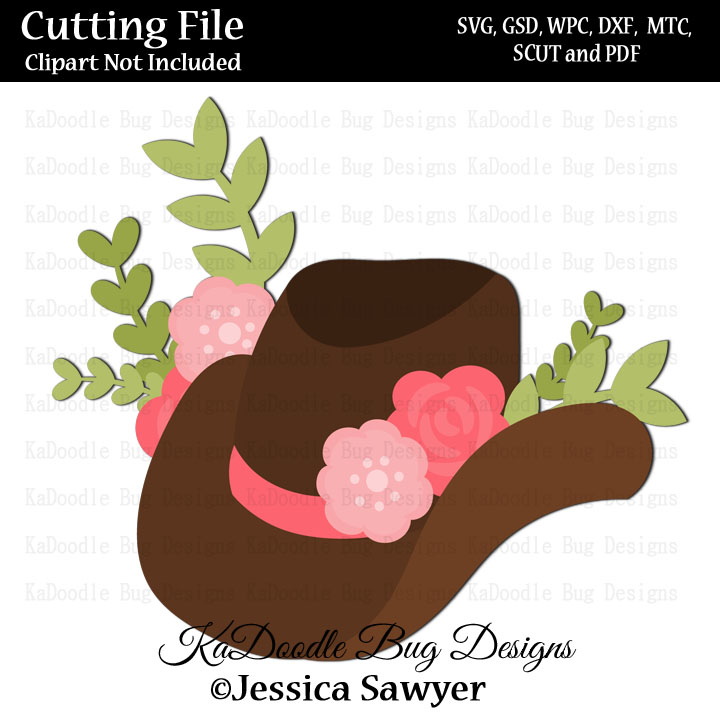 JS Spring Flower Cowgirl Hat - Click Image to Close