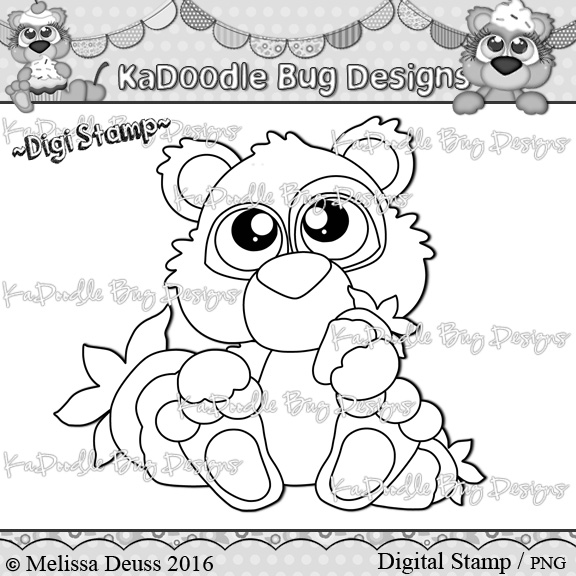 DS Cutie KaToodles - Chocolate Covered Strawberry Bear
