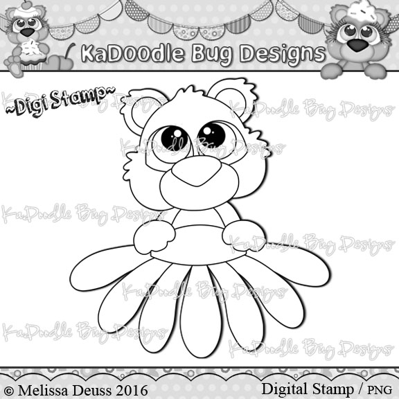 DS Cutie KaToodles - Daisy Bear