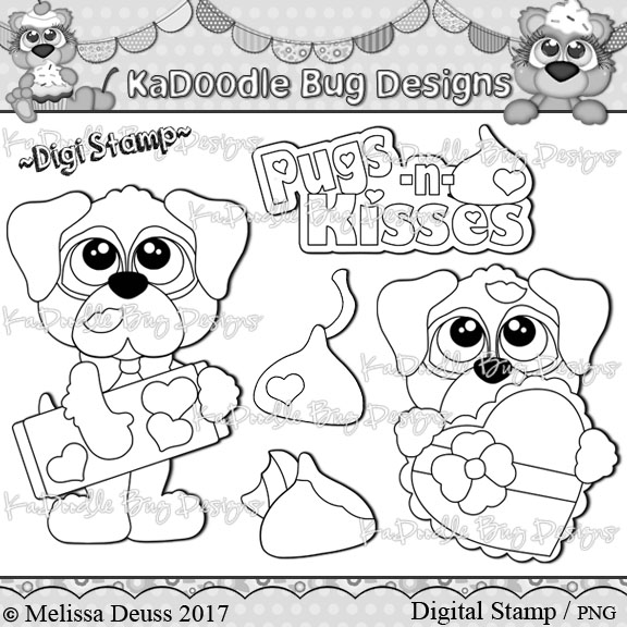 DS Cutie KaToodles - Pugs N Kisses