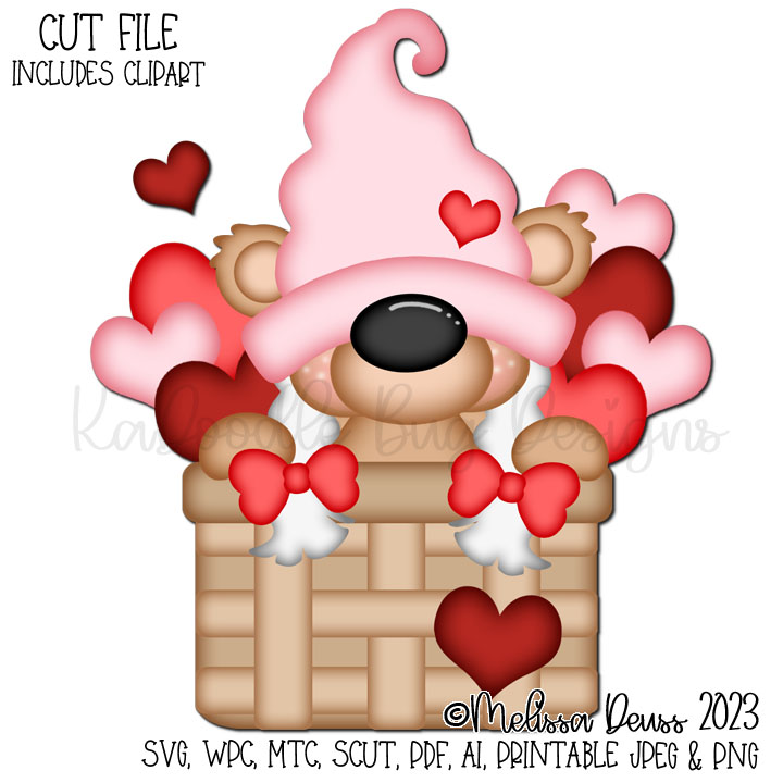 Gnomie Friends - Basket Full Of Love Ellie - Click Image to Close