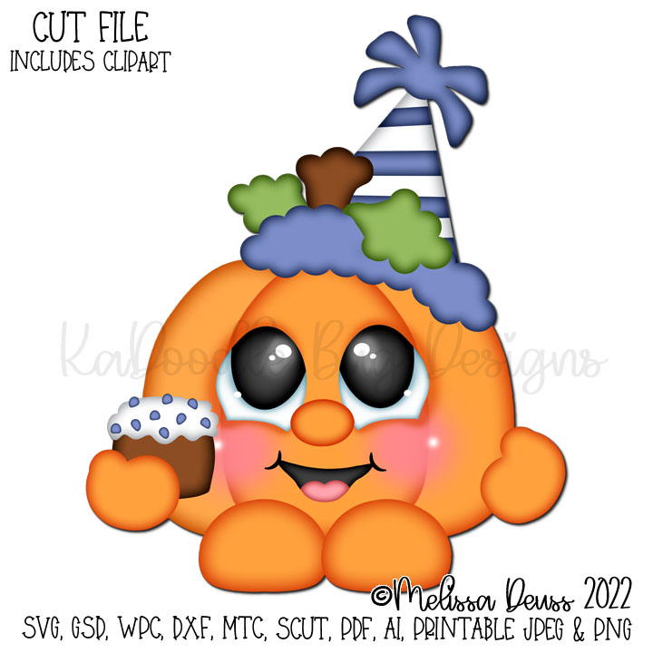 Shoptastic Cuties - Birthday Pumpkin Cutie