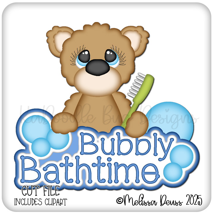 Bubbly Bathtime Bear Title - Click Image to Close