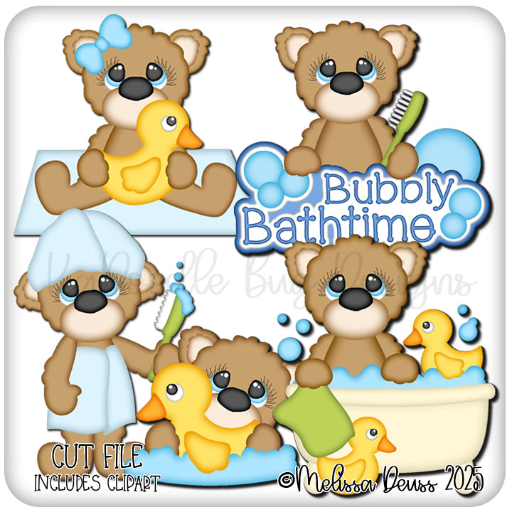 Bubbly Bathtime Bears