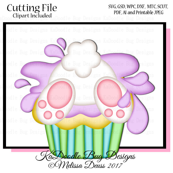 Bunny Cupcake - Click Image to Close