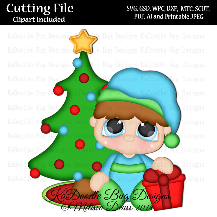 Charmkin Cuties - Christmas Tree Boy