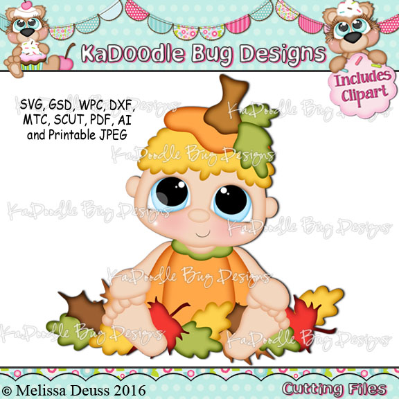 Charmkin Cuties - Fall Pumpkin Boy - Click Image to Close