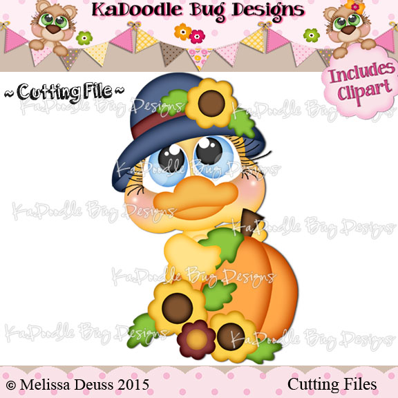 Cutie KaToodles - Autumn Duck - Click Image to Close