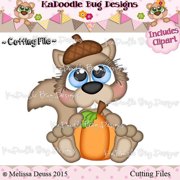 Cutie KaToodles - Autumn Squirrel - Click Image to Close