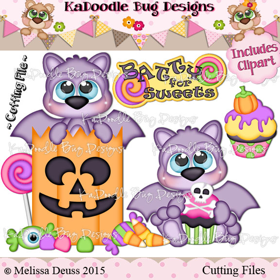 Cutie KaToodles - Batty For Candy - Click Image to Close