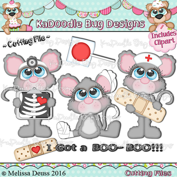 Cutie KaToodles - Boo Boo Mice - Click Image to Close