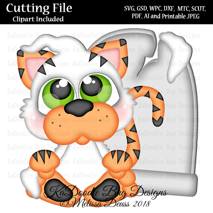 Cutie KaToodles - Boo Tombstone Tiger - Click Image to Close