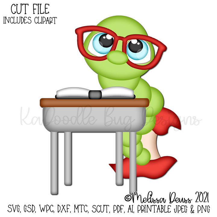 Cutie KaToodles - Bookworm Reading Desk