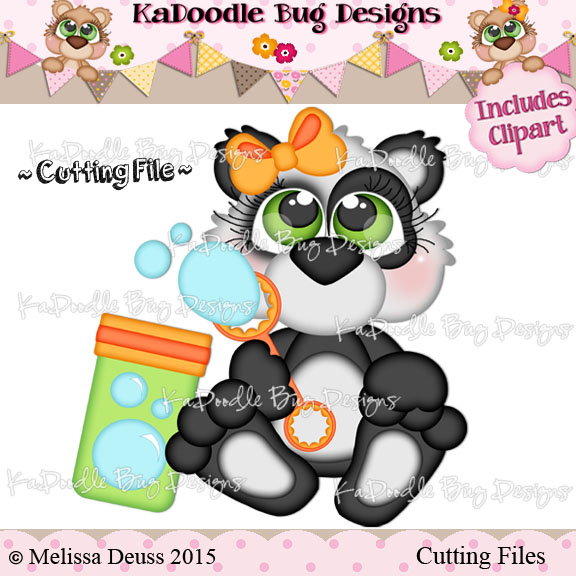 Cutie KaToodles - Bubble Blowing Panda