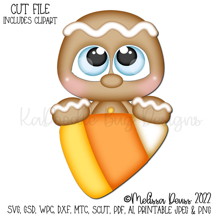 Cutie KaToodles - Candy Corn Boy Ginger