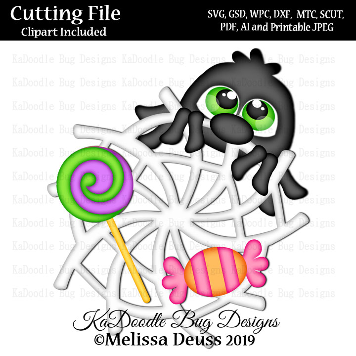Cutie KaToodles - Candy Spiderweb - Click Image to Close