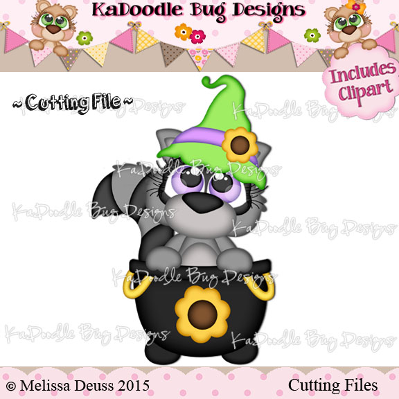 Cutie KaToodles - Cauldron Raccoon - Click Image to Close