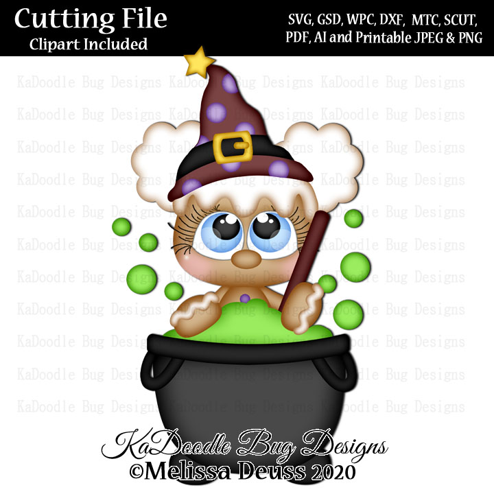 Cutie KaToodles - Cauldron Witch Ginger - Click Image to Close