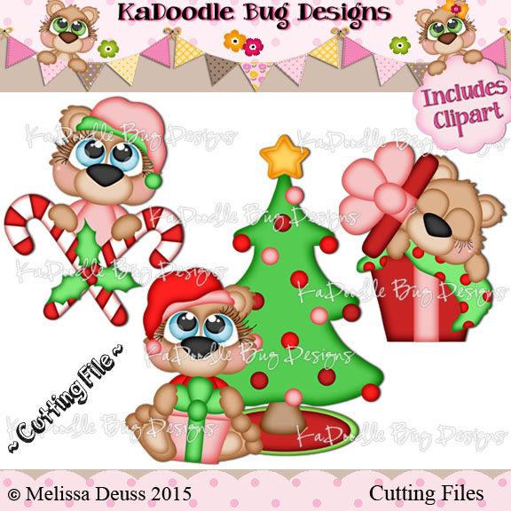 Cutie KaToodles - Christmas Dream Bears - Click Image to Close