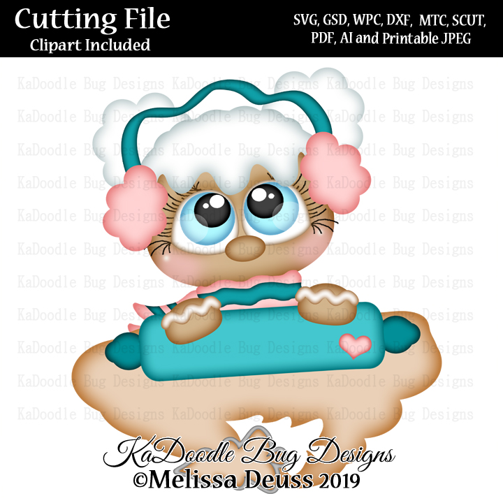Cutie KaToodles - Cookie Dough Ginger Girl - Click Image to Close