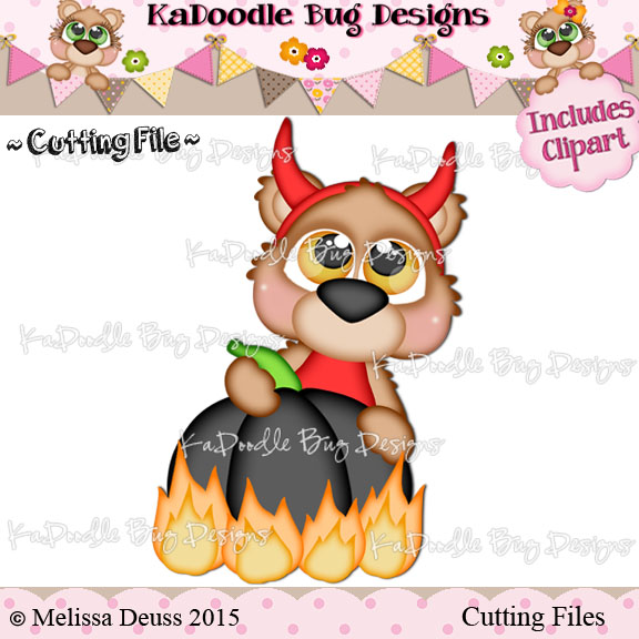 Cutie KaToodles - Devil Pumpkin Peeker