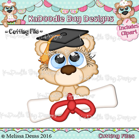 Cutie KaToodles - Diploma Bear