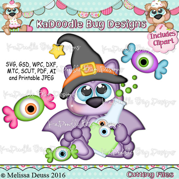 Cutie KaToodles - Eyeball Candy Bat