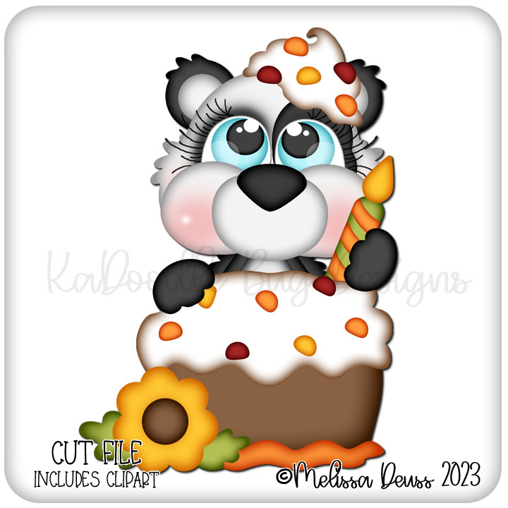 Cutie KaToodles - Fall Cake Panda