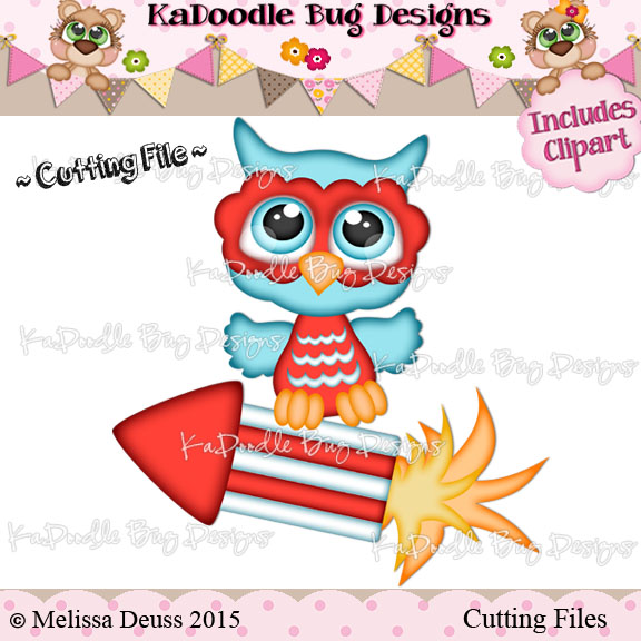 Cutie KaToodles - Firecracker Owl