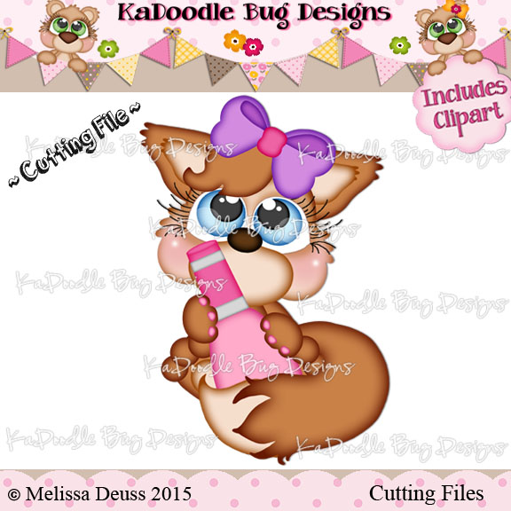 Cutie KaToodles - Girly Girl Fox - Click Image to Close