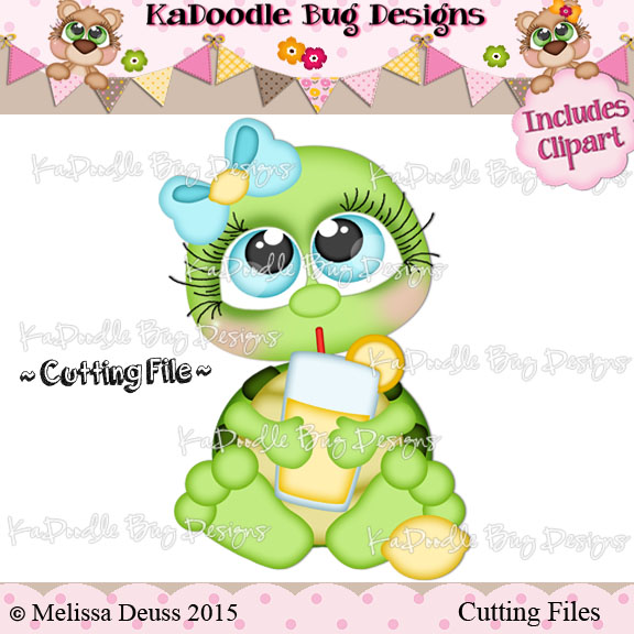 Cutie KaToodles - Lemonade Turtle - Click Image to Close