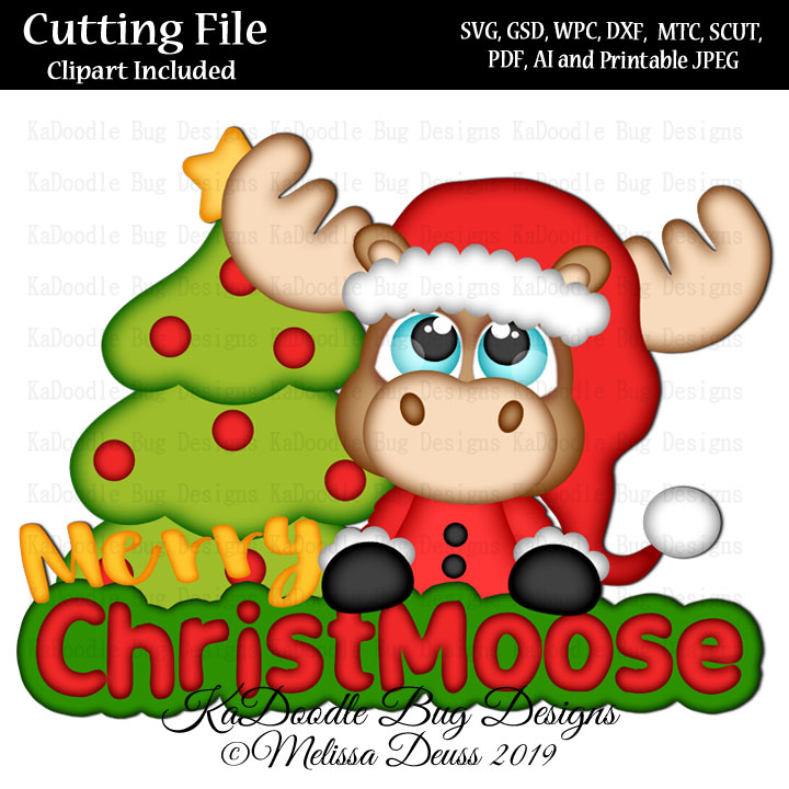 Cutie KaToodles - Merry ChristMoose