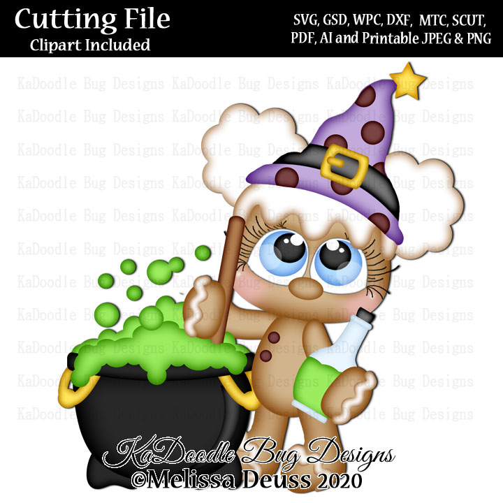 Cutie KaToodles - Mixing Potion Ginger - Click Image to Close