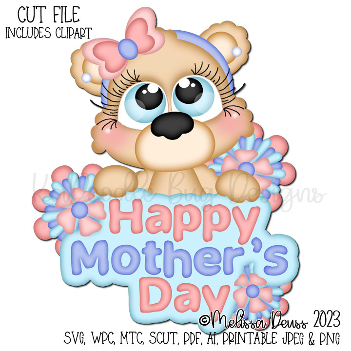 Cutie KaToodles - Mother's Day Bear Title