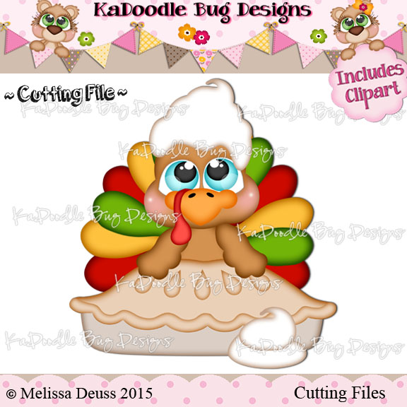 Cutie KaToodles - Pie Turkey