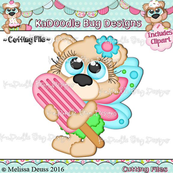 Cutie KaToodles - Popsicle Fairy Bear