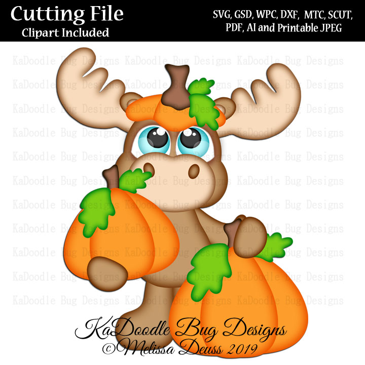 Cutie KaToodles - Pumpkin Moose