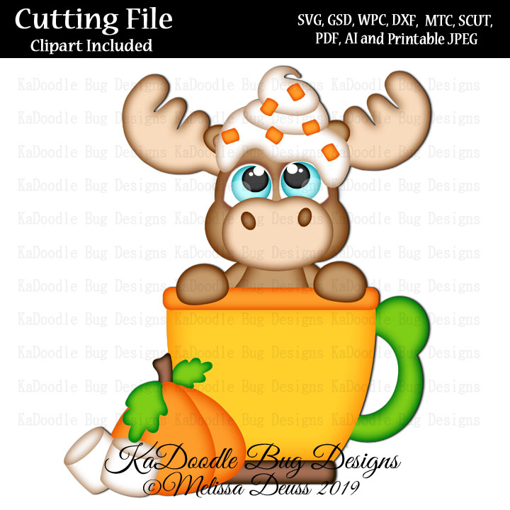 Cutie KaToodles - Pumpkin Spice Moose