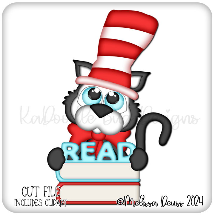 Cutie KaToodles - Read Cat Peeker - Click Image to Close