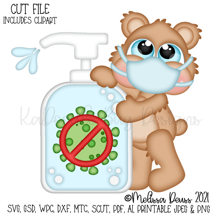 Cutie KaToodles - Sanitizer Bear