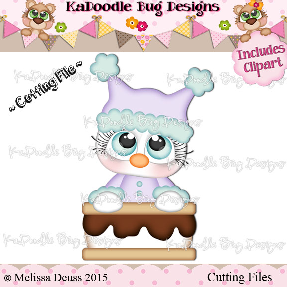 Cutie KaToodles - S'more Snow Cutie - Click Image to Close