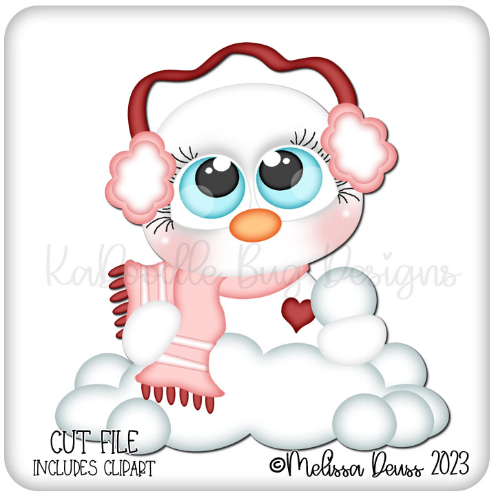 Cutie KaToodles - Snowball Snow Girl