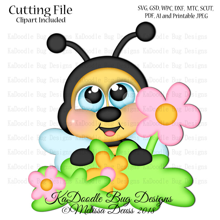 Cutie KaToodles - Spring Bee Peeker