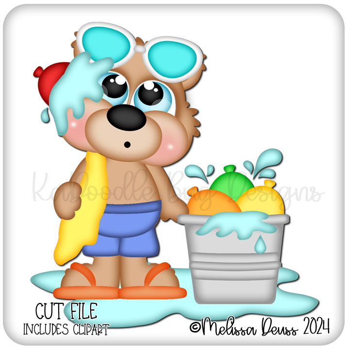 Cutie KaToodles - Standing Water Balloon Bear