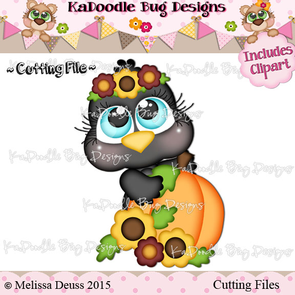 Cutie KaToodles - Sunflower Crow