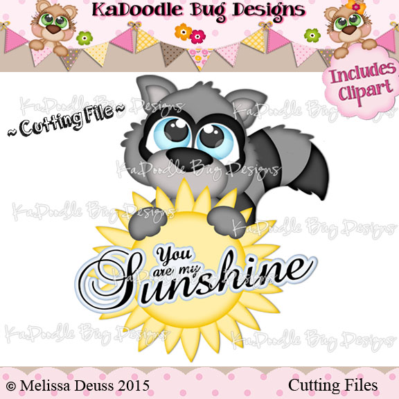 Cutie KaToodles - Sunshine Raccoon
