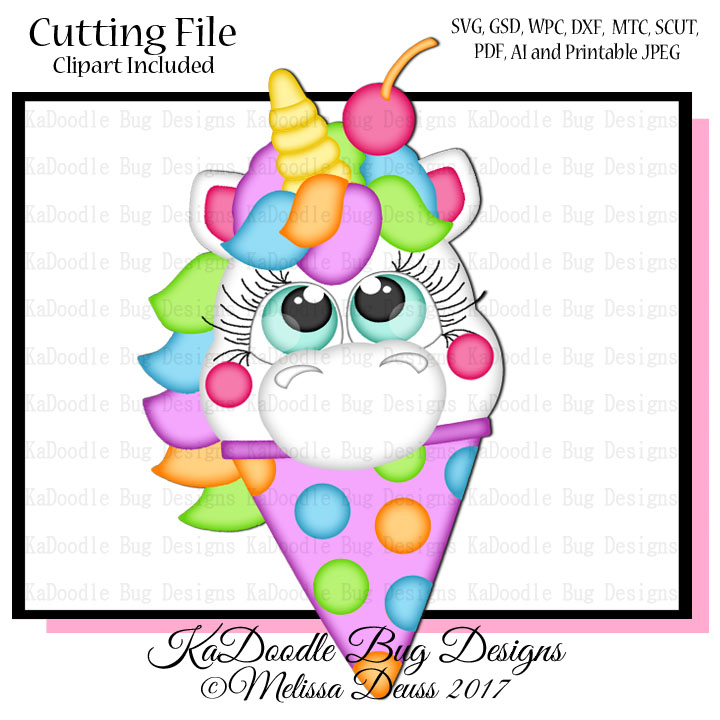 Cutie KaToodles - Sweet Unicone - Click Image to Close