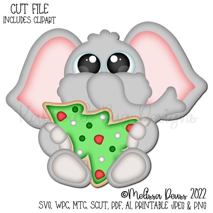 Cutie KaToodles - Tree Cookie Elephant