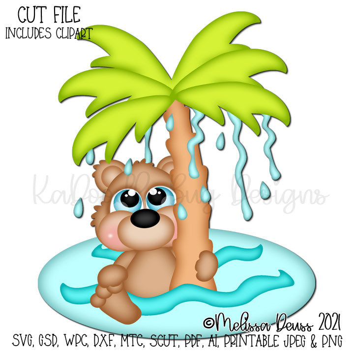 Cutie KaToodles - Tree Sprinkler Bear - Click Image to Close