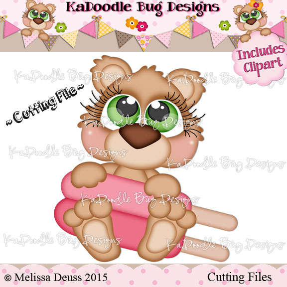 Cutie KaToodles - Twin Popsicle Bear